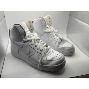 Nike Air Force 1 High White Women’s Size 8.5 (Style 334031-105)